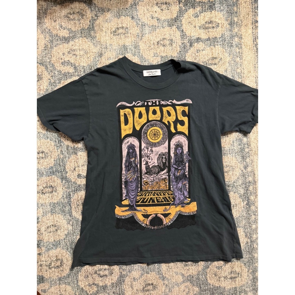 Free People x Daydreamer The Doors Tee Shirt Dress Small Excellent Condition